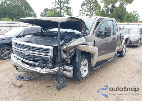 2014 Chevrolet Silverado 1500 2Lt из США, поврежденный, VIN 3GCUKREC3EG365715